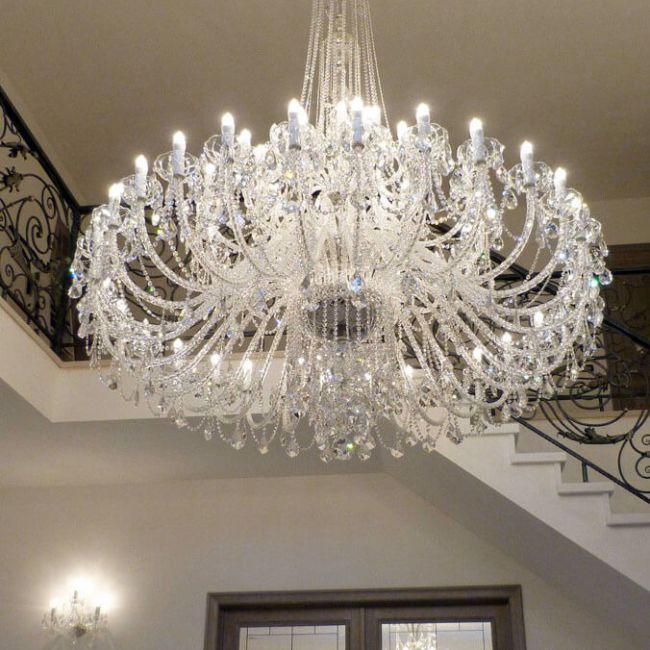 Private-villa-Belgium-lustre-cristal-3