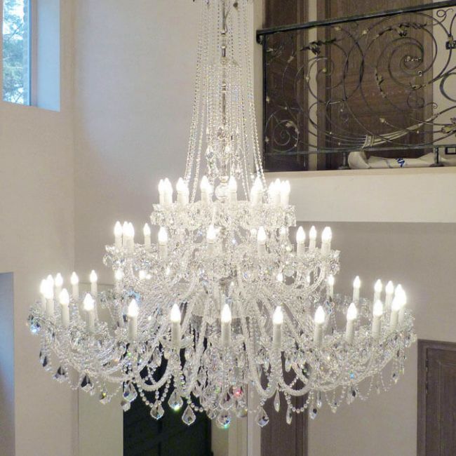 Private-villa-Belgium-lustre-cristal-4