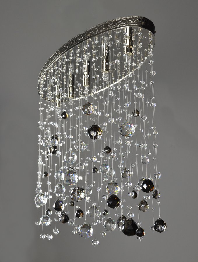 Diy Bubble Chandelier Popsugar Home 5 Foot Round Silver Champagne Bubbles Chandelier With Light Kit Hll Pc38s