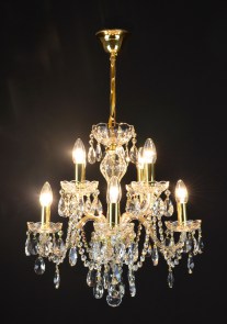JWZ-153082100-Olive-8-Gold-Light-Crystal-chandelier